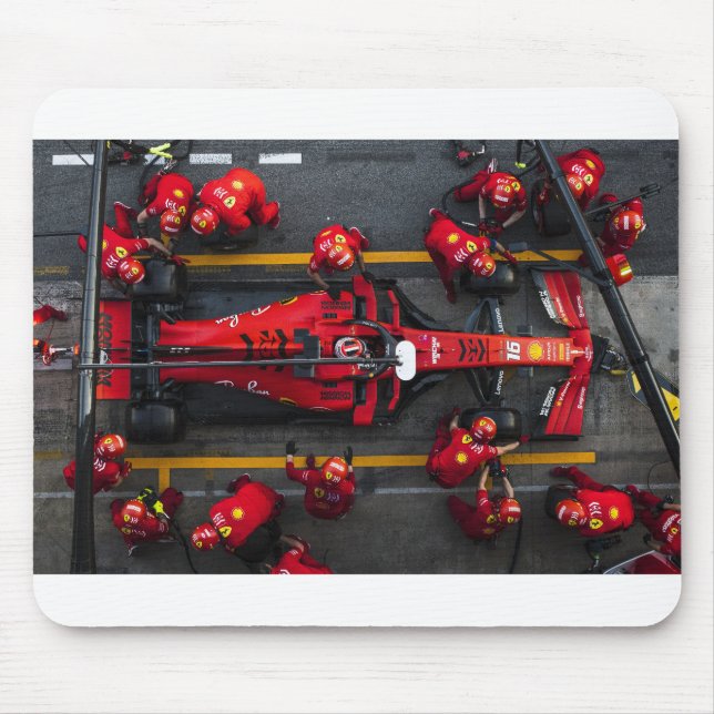Mousepad Parada Vermelha de Equipe (Frente)