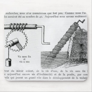 Mousepad Parafuso de Archimedes