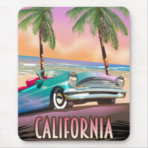 Mousepad Paraíso da Califórnia Pôr do Sol