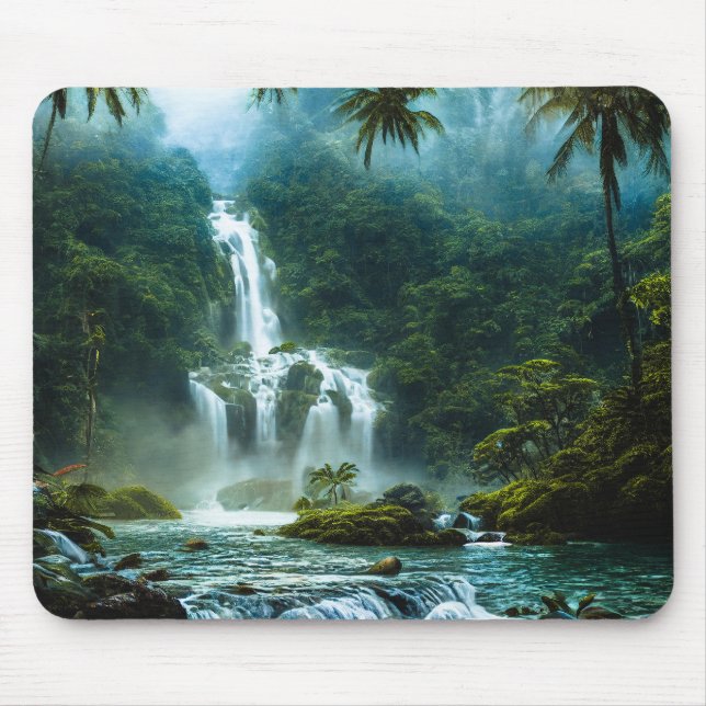 Mousepad Paraíso em Cascata (Frente)