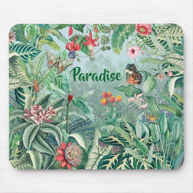 Mousepad Paraíso tropical (Frente)