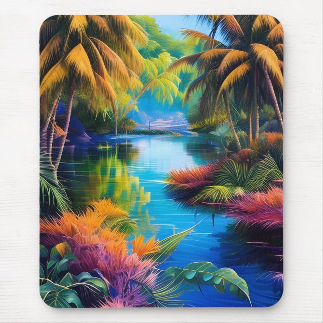 Mousepad Paraíso Tropical II (Frente)