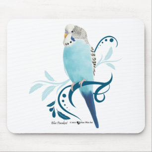 Mousepad Parakeet azul