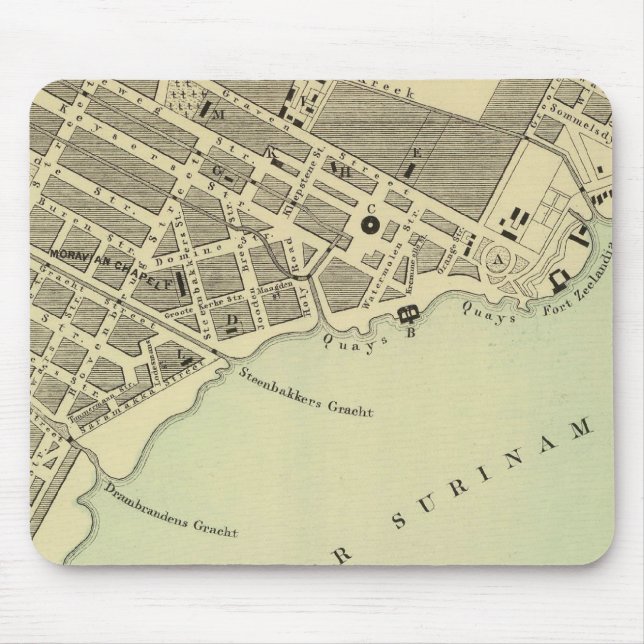 Mousepad Paramaribo Surinam (Frente)