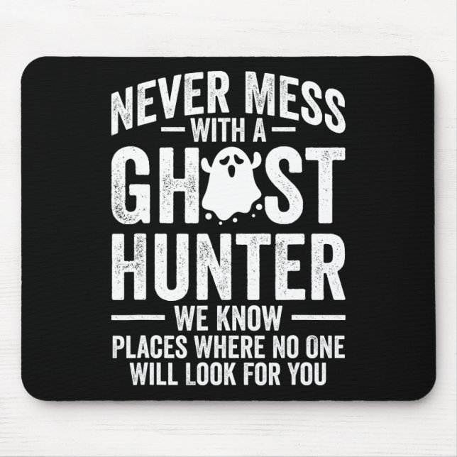 Mousepad Paranormal Caça Ghost Hunter Aventuras 1 (Frente)