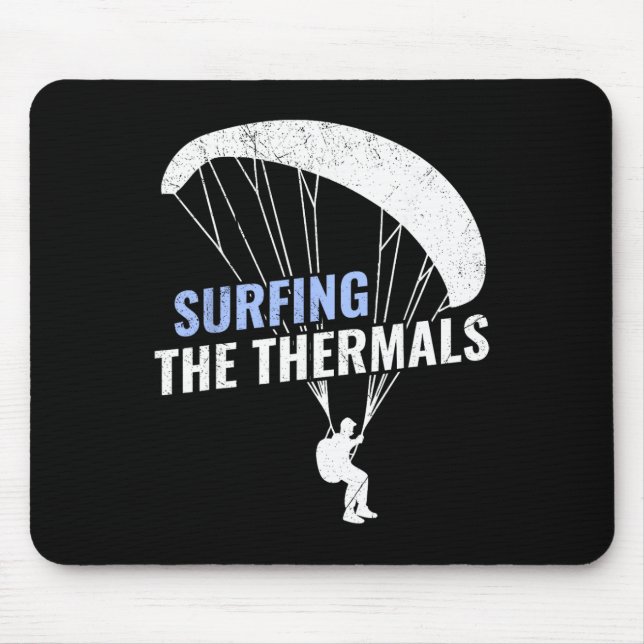 Mousepad Parapentes Surfando As Correntes Ascendentes Parap (Frente)