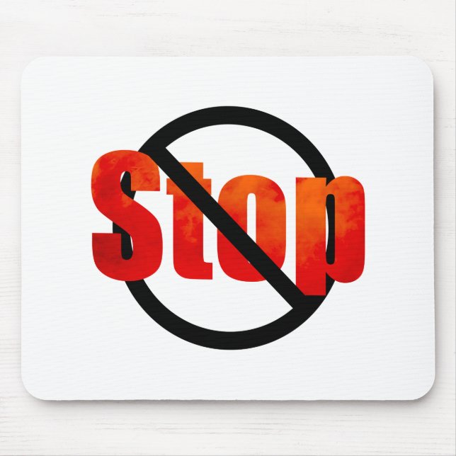 Mousepad Parar (Frente)