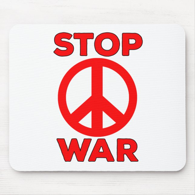 Mousepad Parar Guerra (Frente)