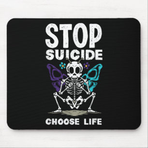 Mousepad Parar o suicídio Escolher a Vida do Suicídio