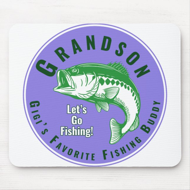 Mousepad Parceiro de Pesca Favorito da Mimi (Frente)