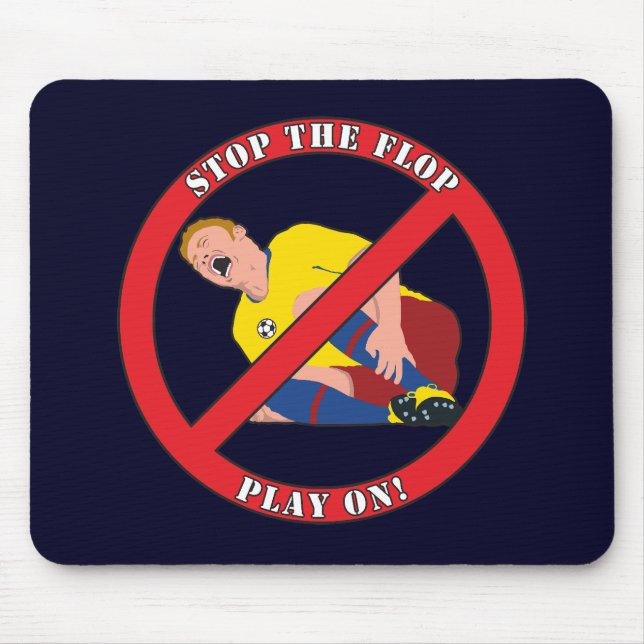 MOUSEPAD PARE O FLOP (Frente)
