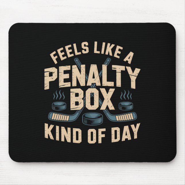 Mousepad Parece Um Dia De Caixa De Penalidade _5  (Frente)