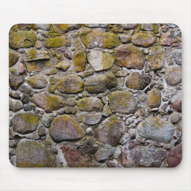 Mousepad Parede de pedra antiga (Frente)