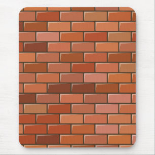 Mousepad parede de tijolos