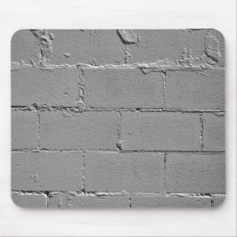 Mousepad Parede do Bloco de Cimento de Cinzas Texturizadas