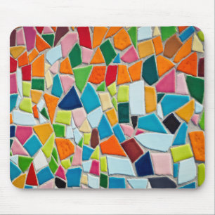 Mousepad Parede Mosaica Simulada