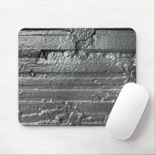 Mousepad Parede Pintada de Pewter Brilhante