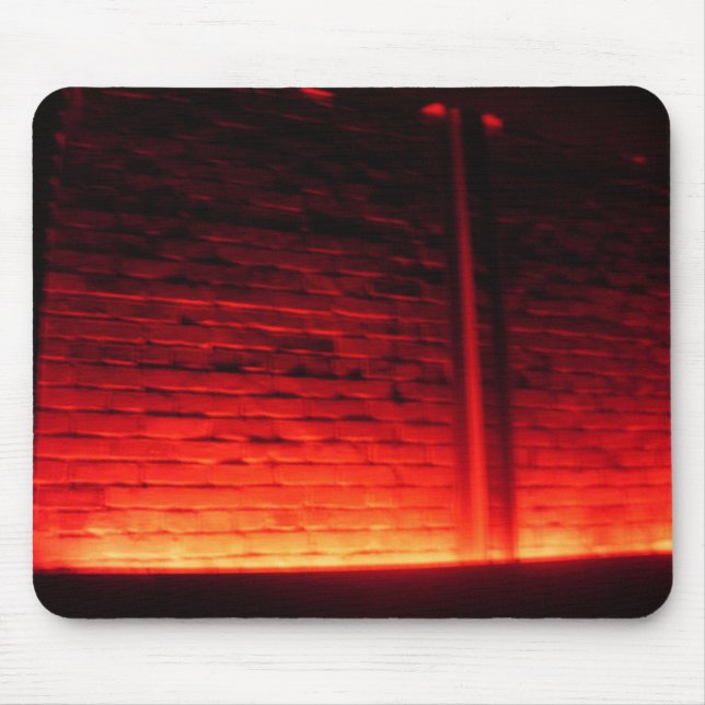 Mousepad Parede vermelha (Frente)