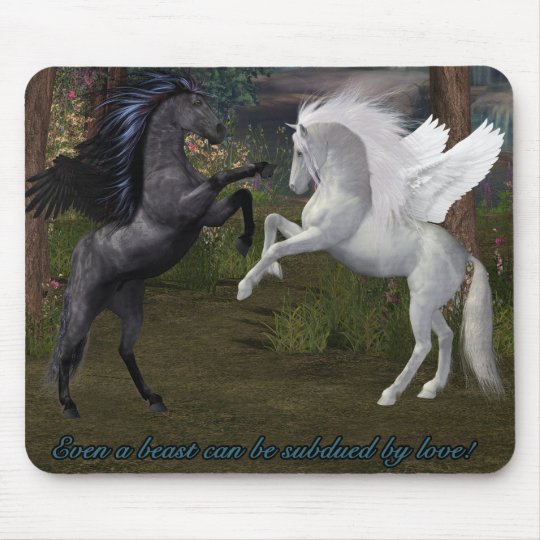 pegasus preto e branco