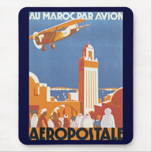 Mousepad Paridade Avion de Maroc do Au