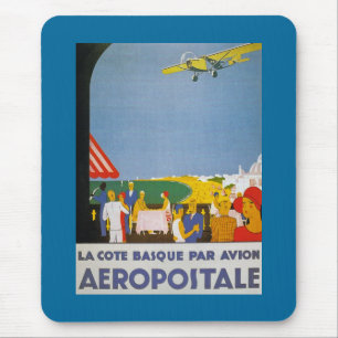 Mousepad Paridade Basque Avion da costa do La