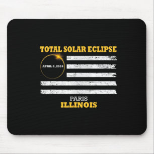Mousepad Paris 2024 Eclipse Solar 2024 040824