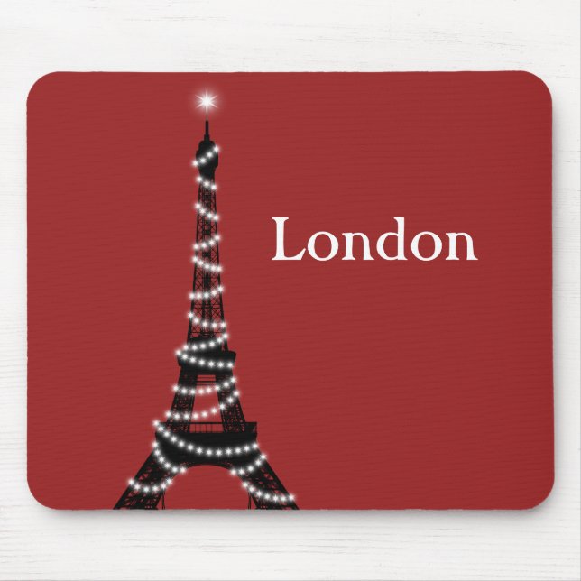 Mousepad Paris brilha em todos os lugares do mouse (Frente)