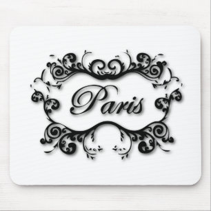 Mousepad Paris com rolos