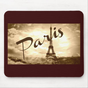 Mousepad Paris em Sepia