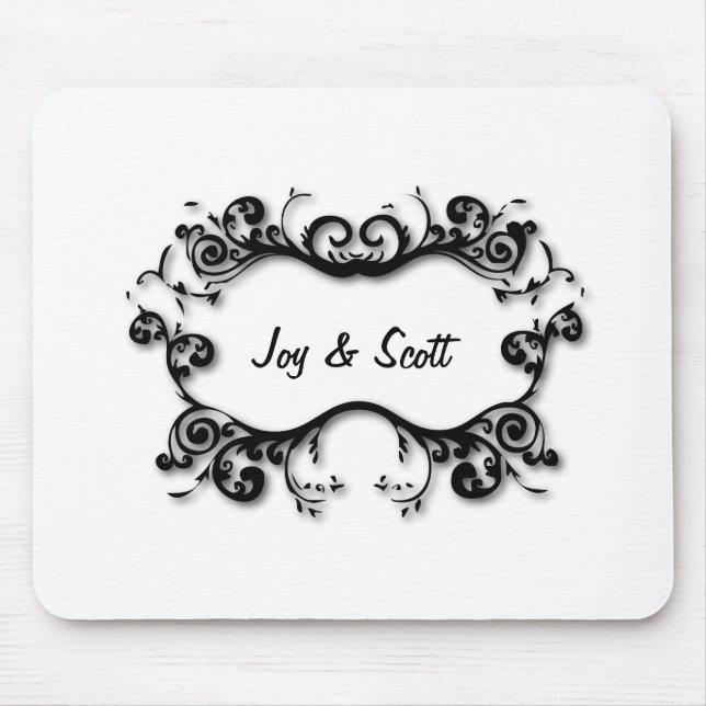 Mousepad Parisiense percorre seu texto (Frente)