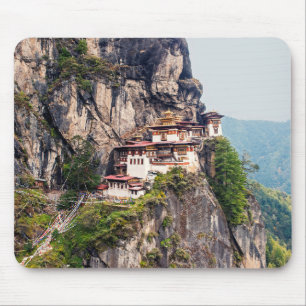 Mousepad Paro Taktsang: O Mosteiro do Ninho do Tigre - Butã