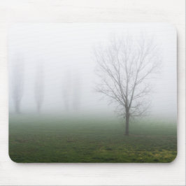 Mousepad Parque coberto de neblina espessa