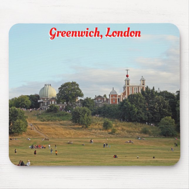 Mousepad Parque de Greenwich, Londres (Frente)