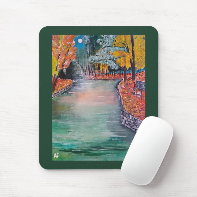 Mousepad Parque de San Vicente Painting by Alfred Fox (Com mouse)