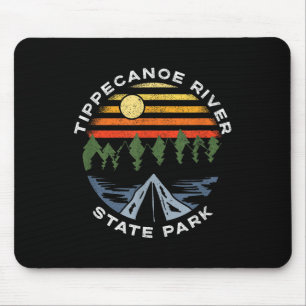 Mousepad Parque Estadual do Rio Tippecanoe Camping Floresta