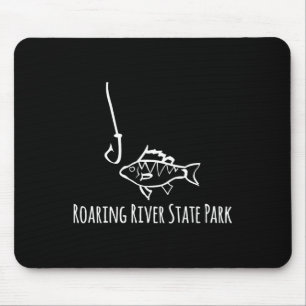 Mousepad Parque Estadual Roaring River Pesca Divertida Peix