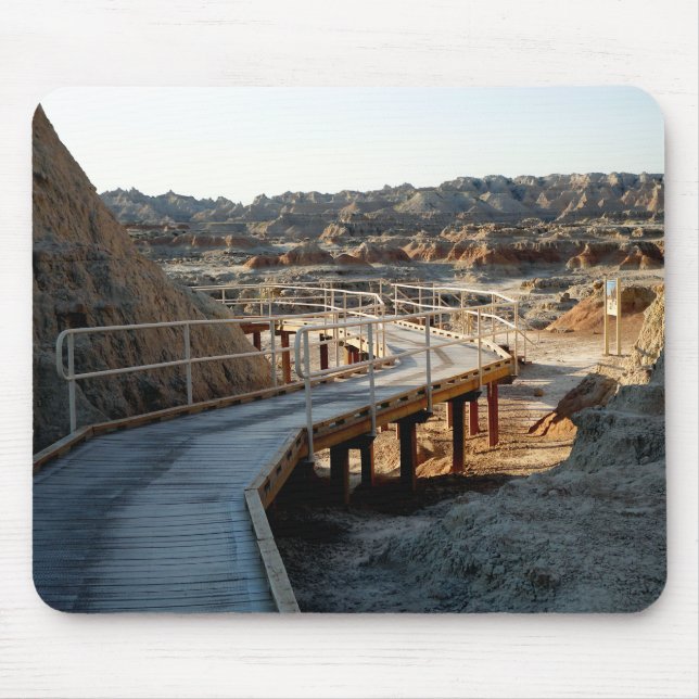 Mousepad Parque Nacional Badlands Boardwalk (Frente)