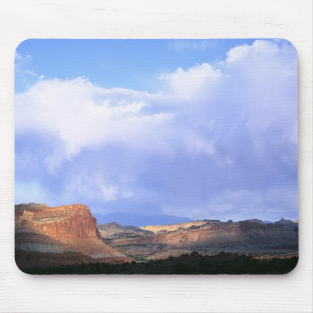 Mousepad Parque Nacional Capitol Reef, Utah. EUA. Cumulus (Frente)