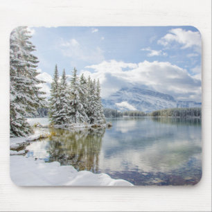 Mousepad Parque nacional de Banff no inverno