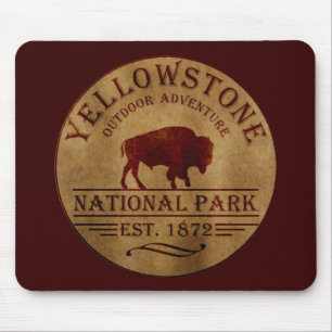 Mousepad parque nacional de yellowstone