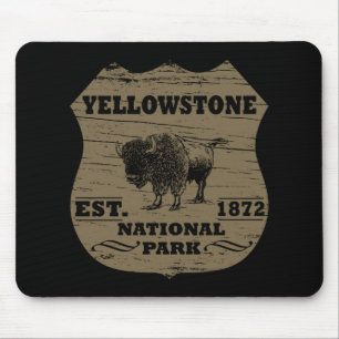 Mousepad parque nacional de yellowstone