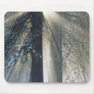Mousepad Parque Nacional de Yosemite - Raios de sol fluindo