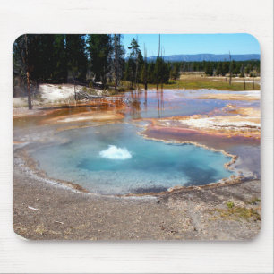 Mousepad Parque Nacional do Abyss Piscina Quente Yellowston