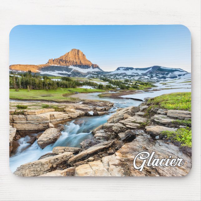 Mousepad Parque Nacional do Glacier, em Montana, (Frente)