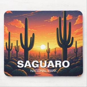 Mousepad Parque Nacional do Saguaro Cactos