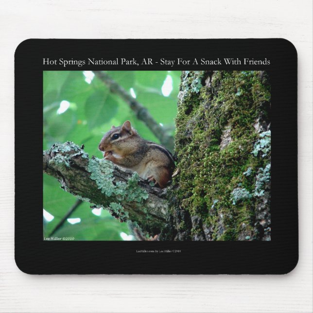 Mousepad Parque Nacional dos Quentes Primaveras, Presentes  (Frente)