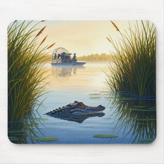 Mousepad Parque Nacional Everglades e Alligator (Frente)