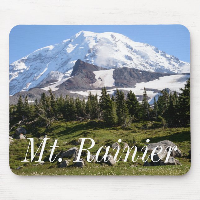 Mousepad Parque Nacional Mount Rainier, WA. Spray Park (Frente)