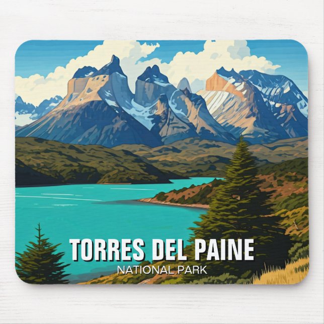 Mousepad Parque Nacional Torres Del Paine Chile (Frente)