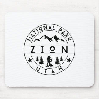 Mousepad Parque Nacional Zion Utah Mergulhador Natureza Cam